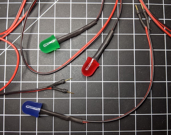 Making reusable LEDs